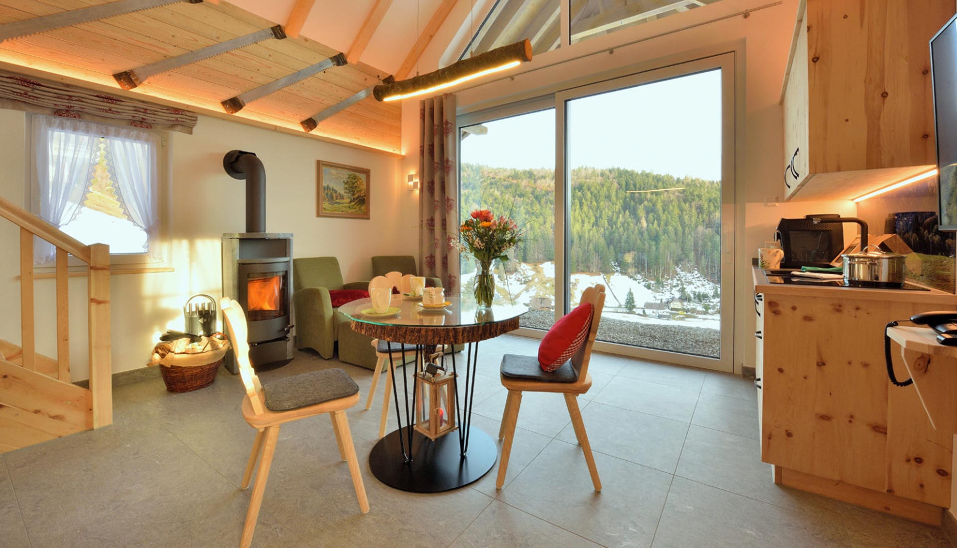 Chalets Wohnbereich